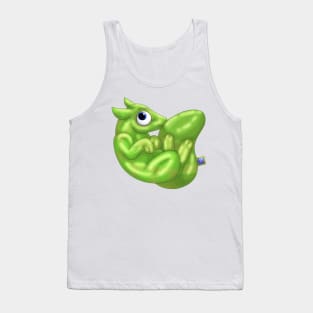 Squazzil: Green Tank Top